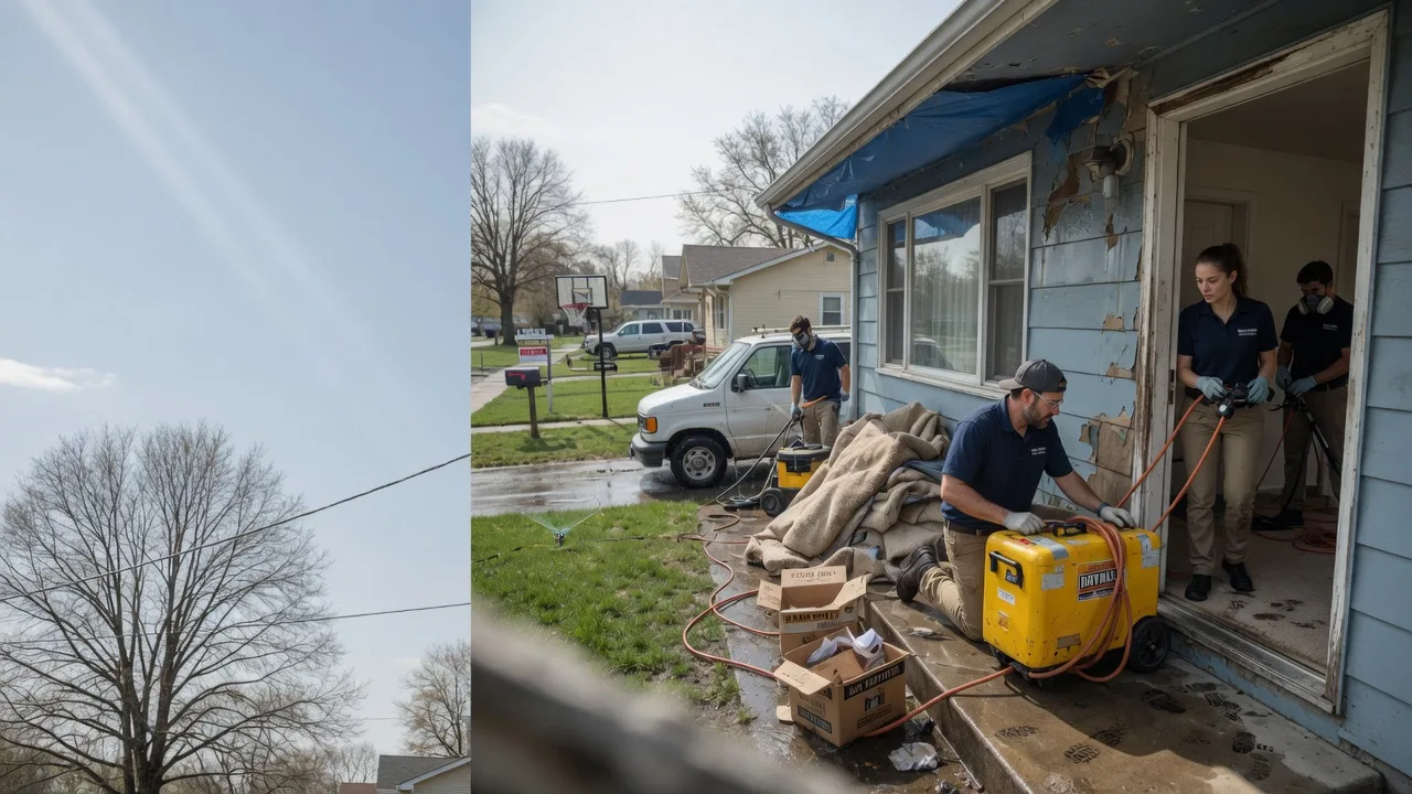 Basement Flood Cleanup in Seward, IL near me